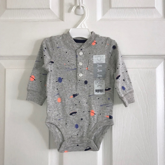 Carter's Space Theme Bodysuit Onesie - Picture 1 of 2